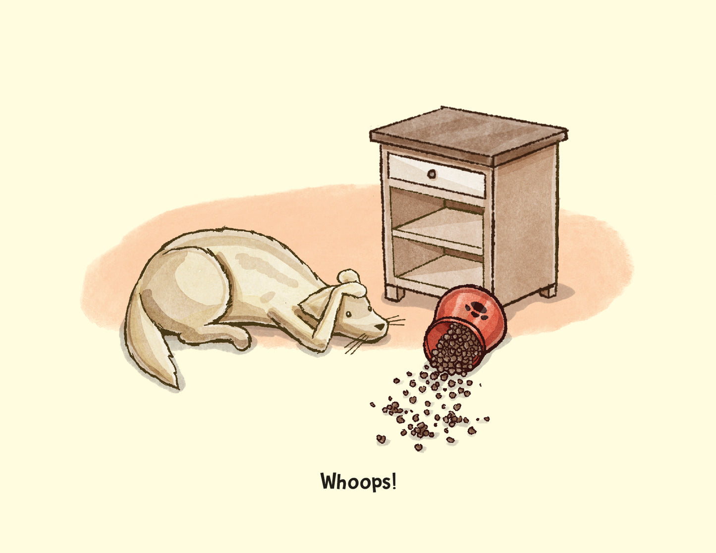 Phinn: Whoops Apology Card