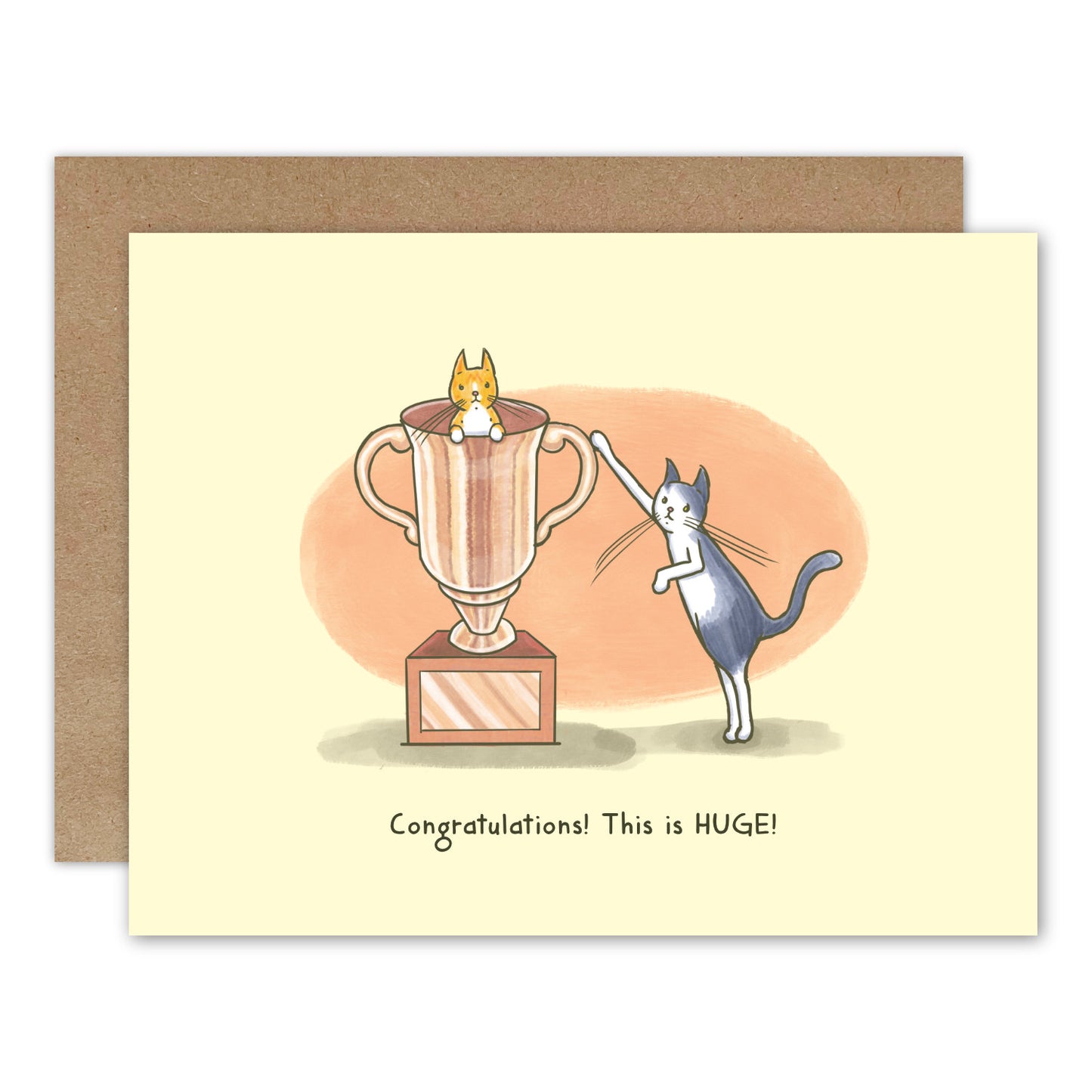 Fred + Nym Congratulations Card