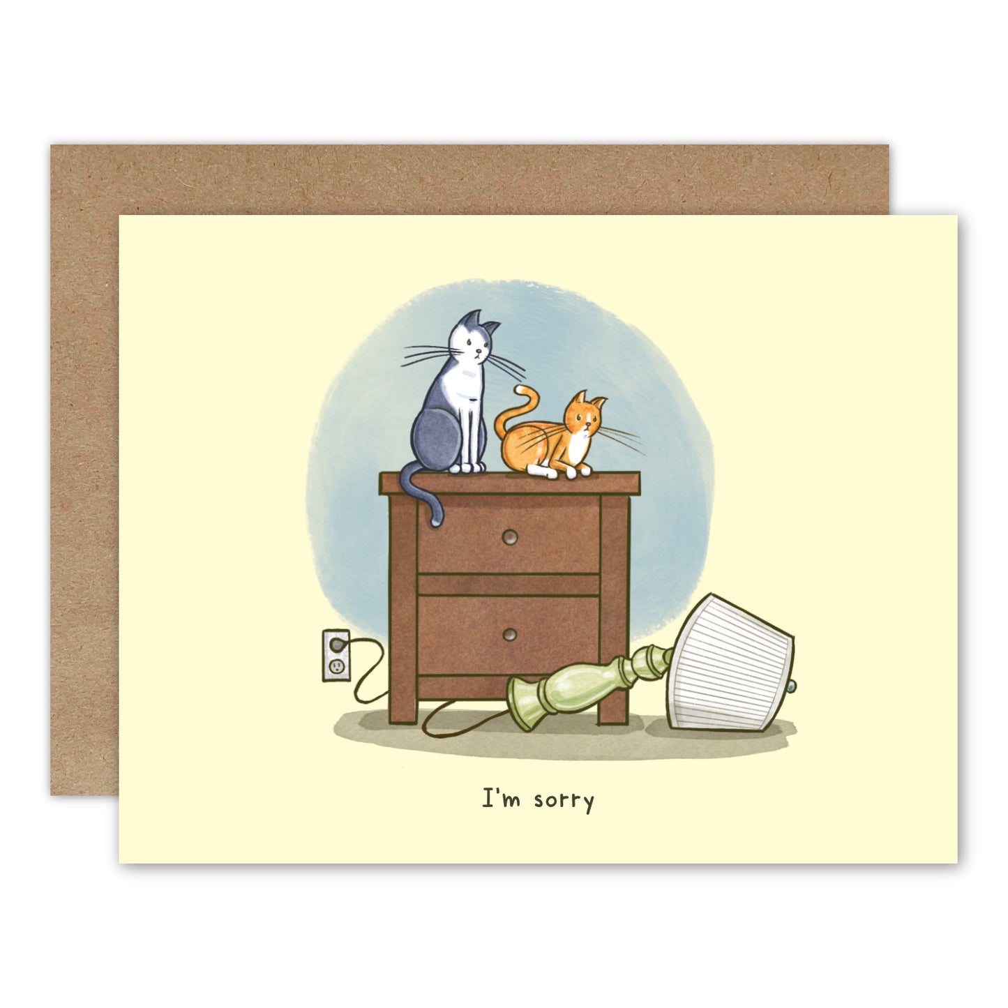 Fred + Nym Apology Card