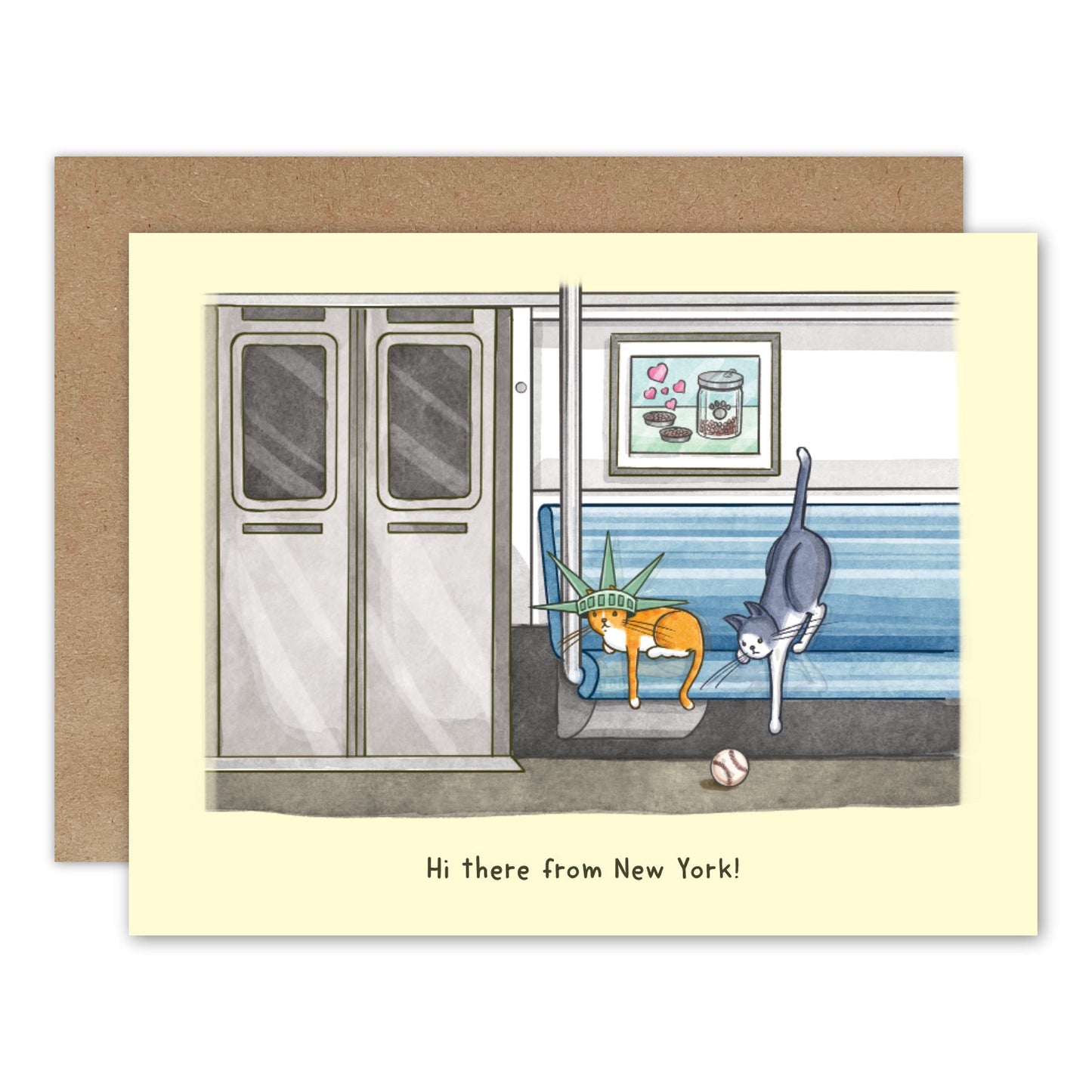 Fred + Nym New York Card