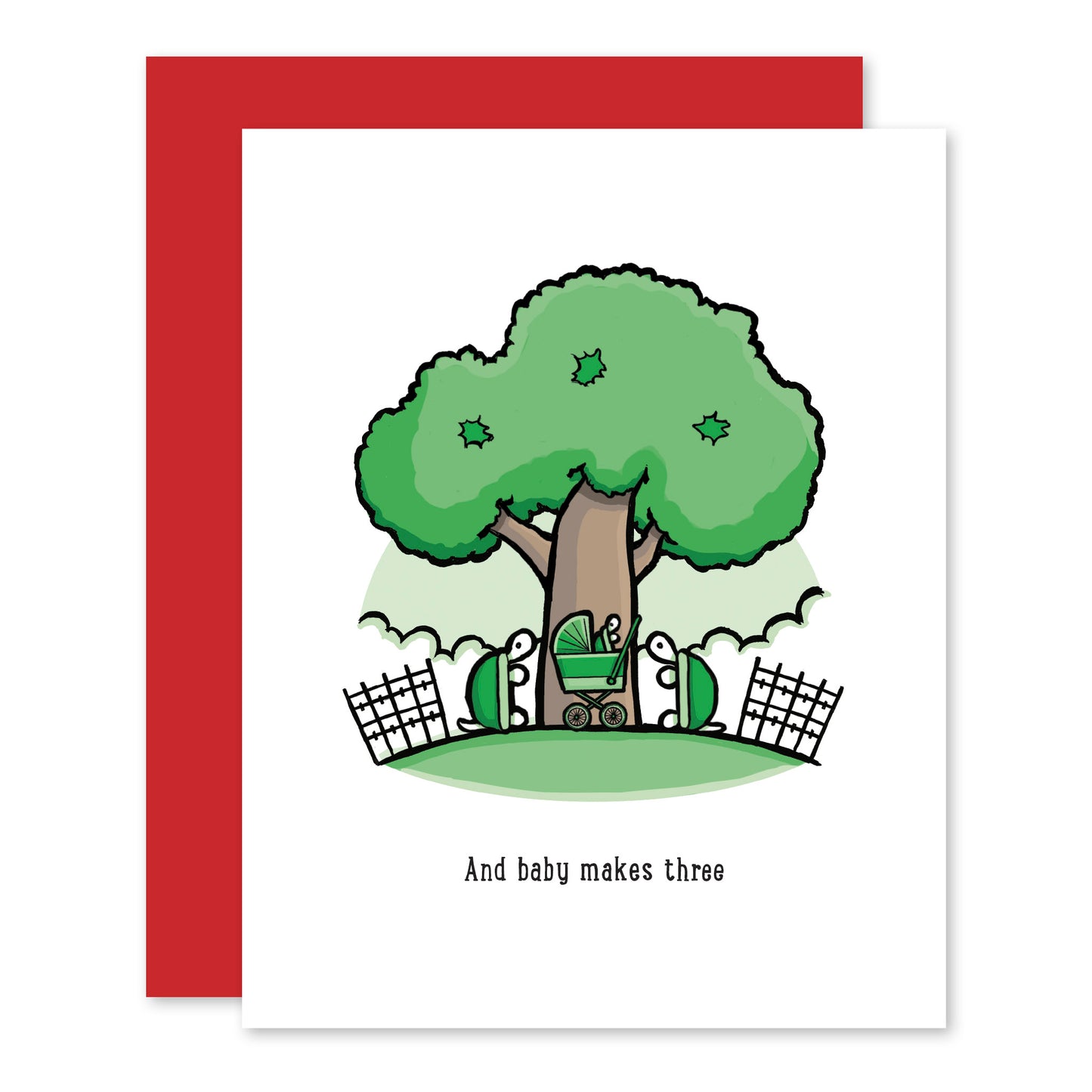 Daydreaming Turtle New Baby Card