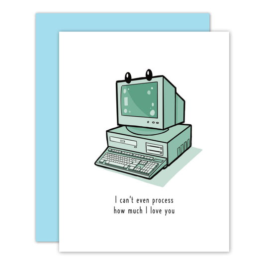 Theater of the Obsolete - Old Computer Love Card