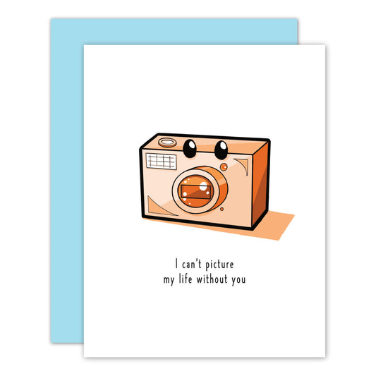 Theater of the Obsolete - Point & Shoot Love/Friendship Card