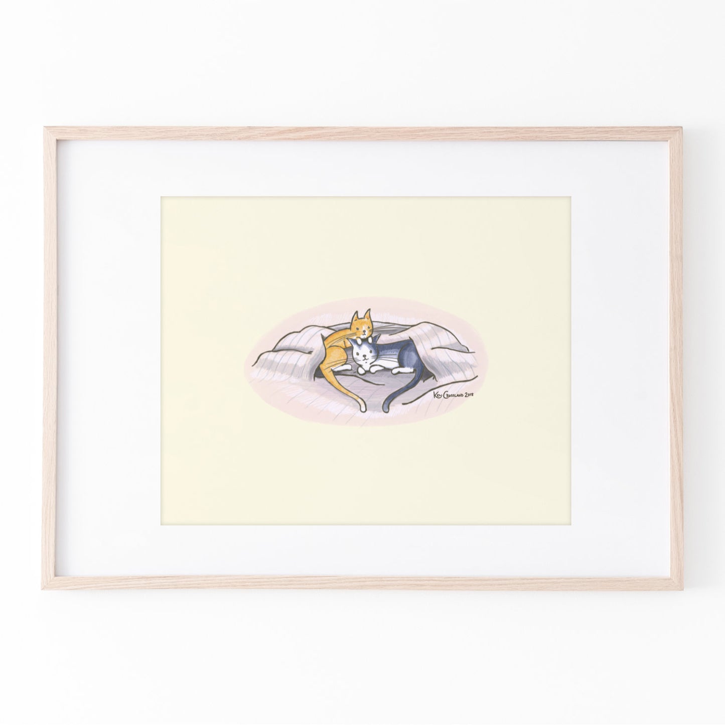 Fred + Nym + Love — Art Print