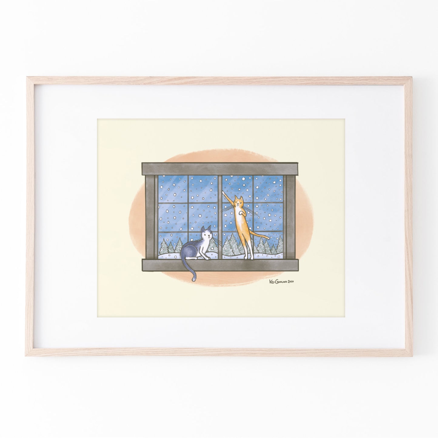 Fred + Nym + Vermont — Art Print