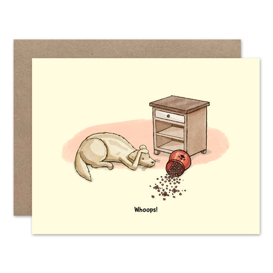 Phinn: Whoops Apology Card