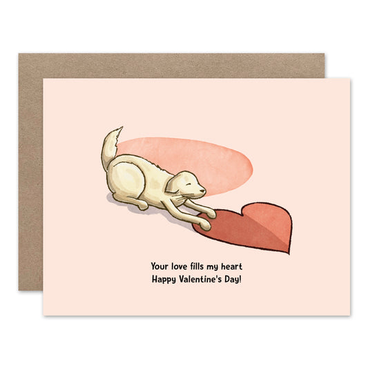 Phinn: Big Heart Valentine's Day Card