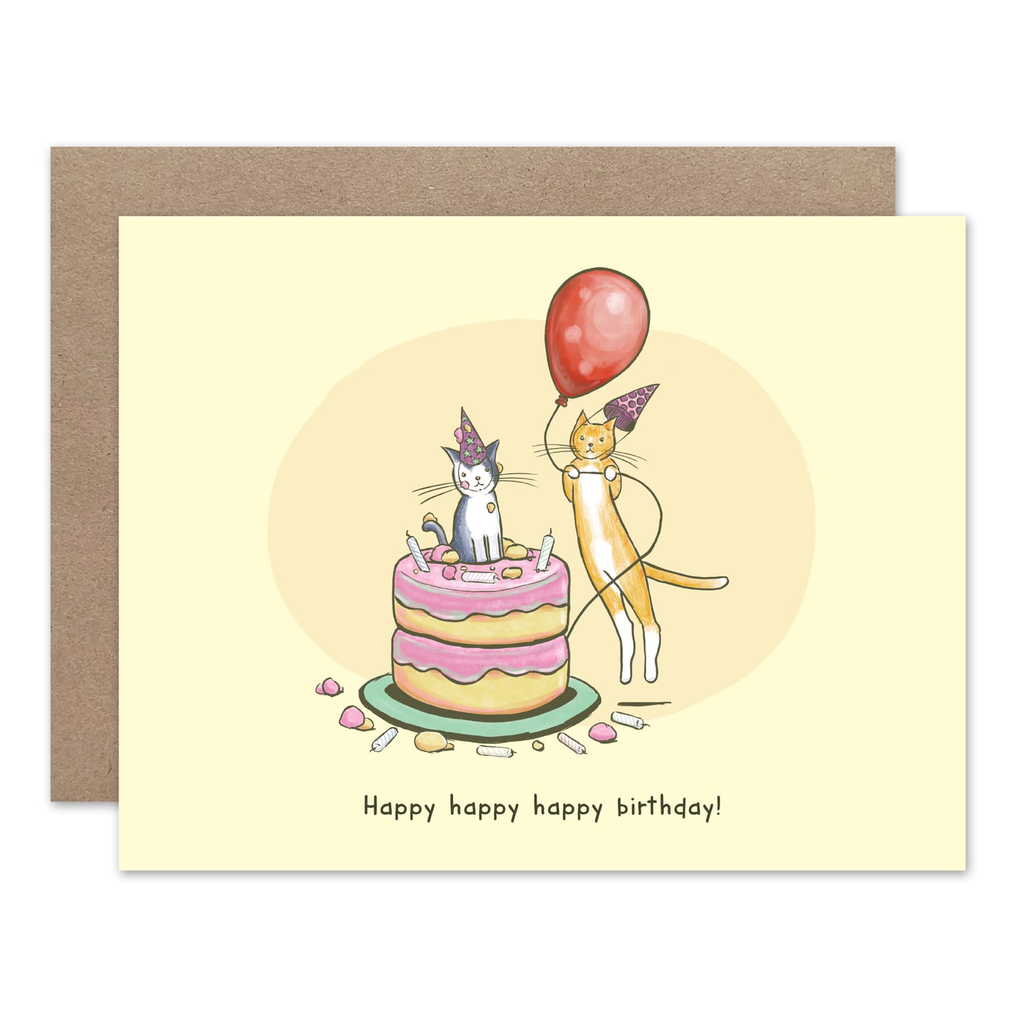 Fred + Nym Happy Birthday Card