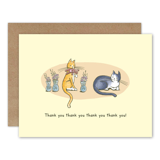 Fred + Nym Thank You Card