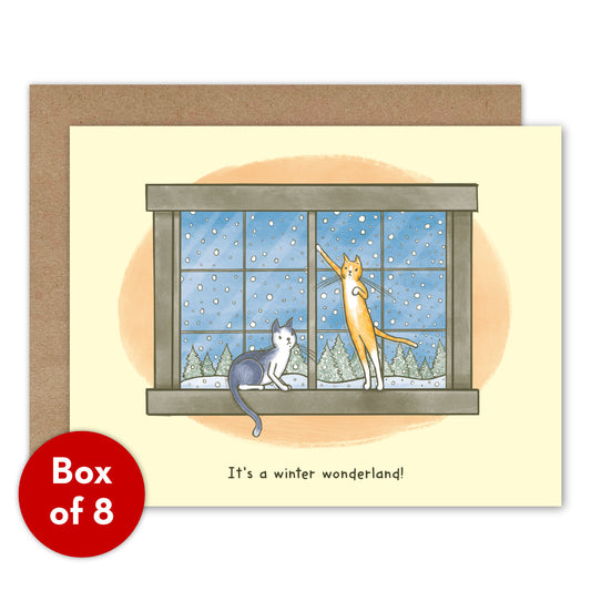 Fred + Nym Winter Card — Box of 8