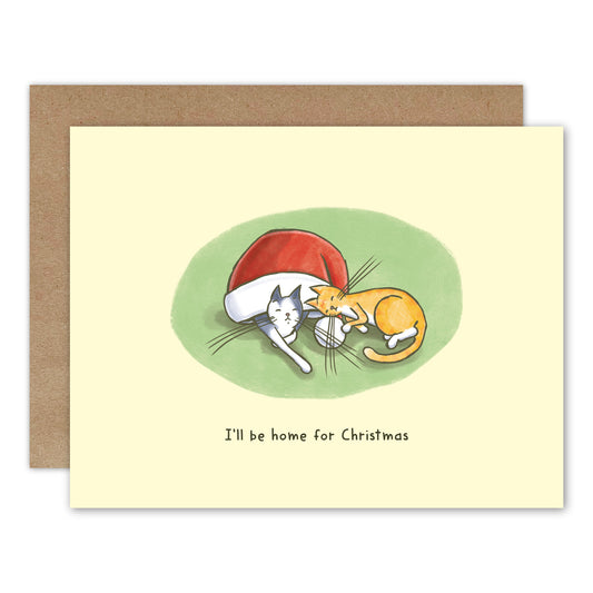 Fred + Nym Home for Christmas Card