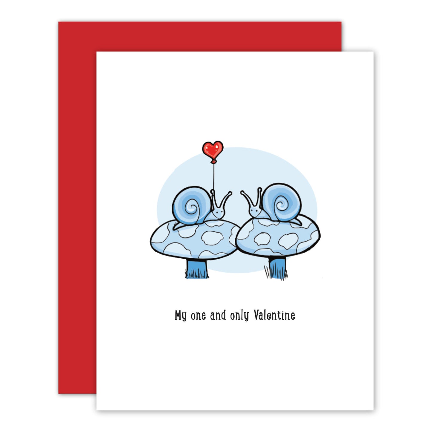 Snail Valentine's Day Card