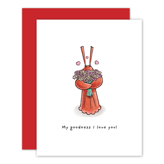 Little Lobster Love Card