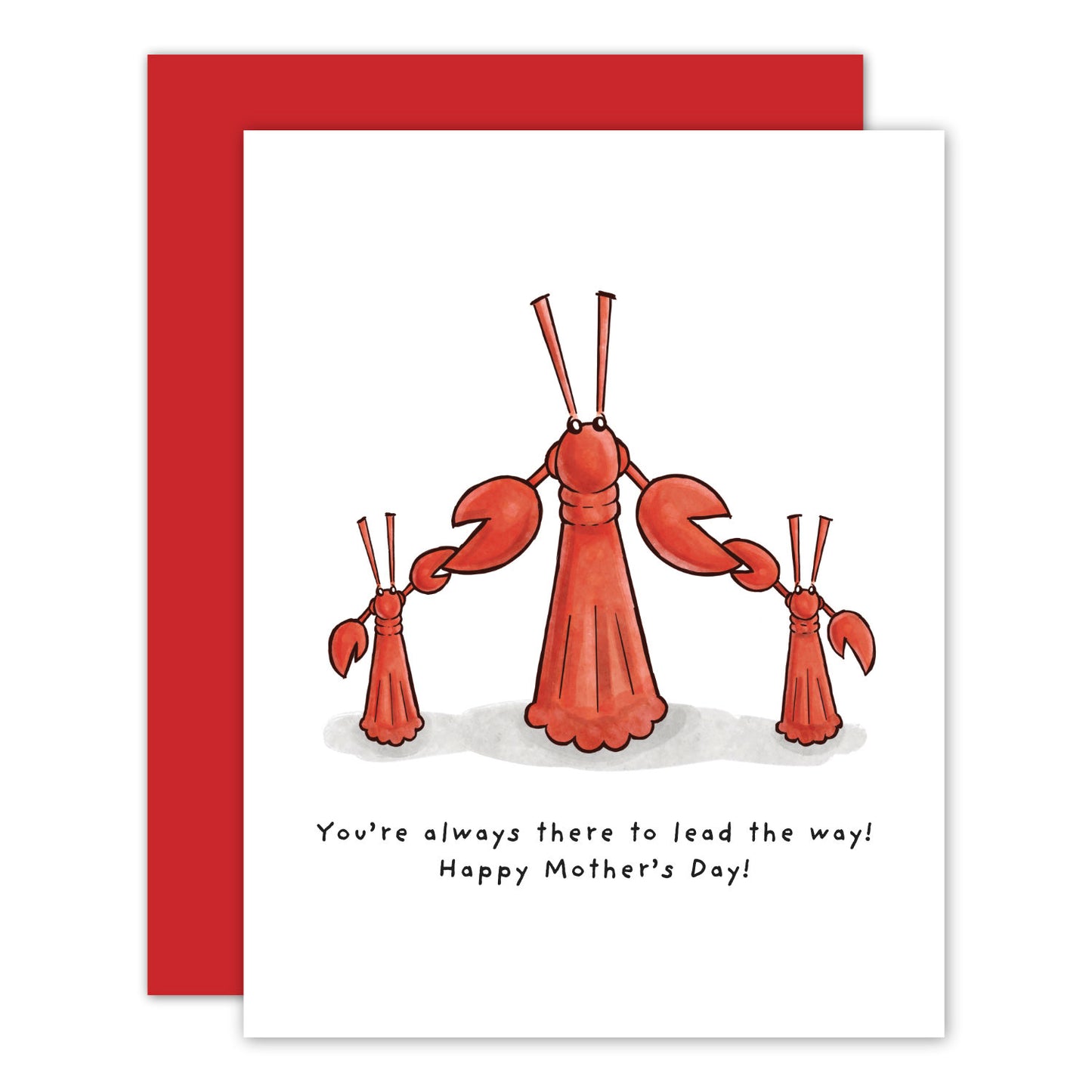 Little Lobster Mother's Day Card