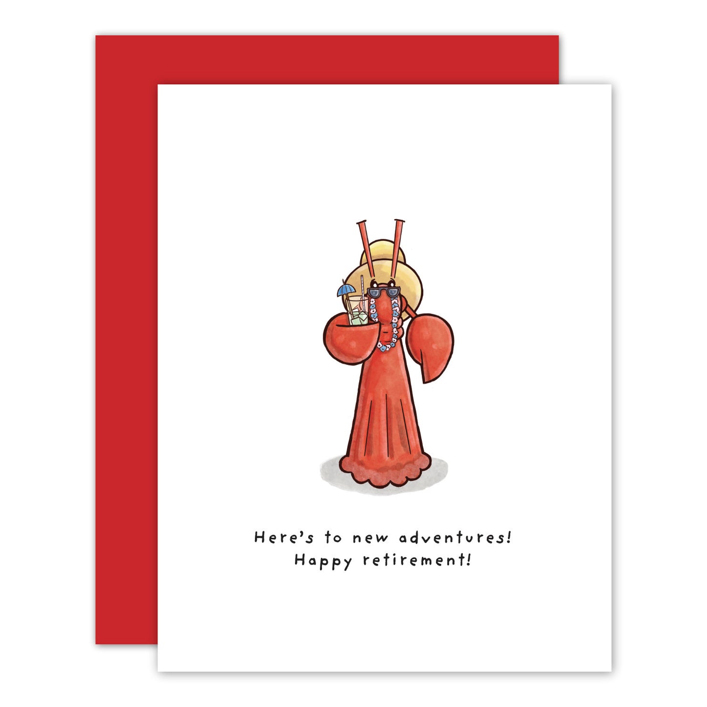 Little Lobster Retirement Card