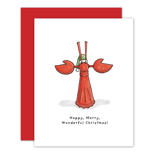 Little Lobster Holiday Card