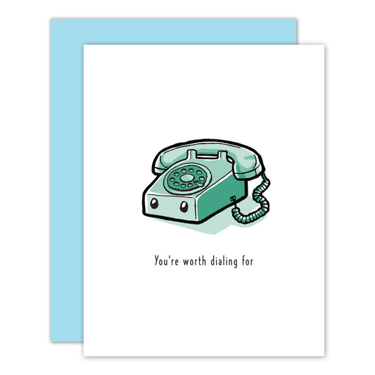 Theater of the Obsolete  - Rotary Phone Friendship/Love Card