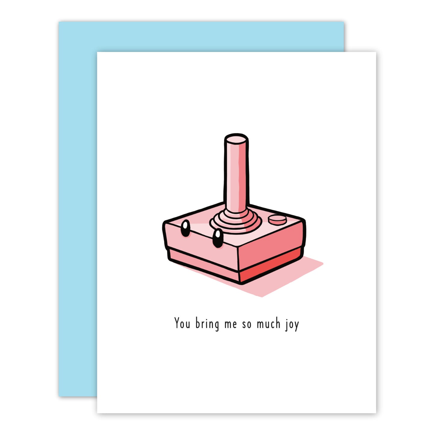 Theater of the Obsolete - Joystick Love/Friendship Card